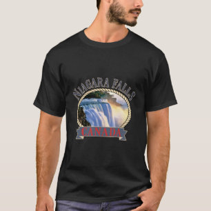 Camiseta Niagara Falls Canada Usa Rio Natureza