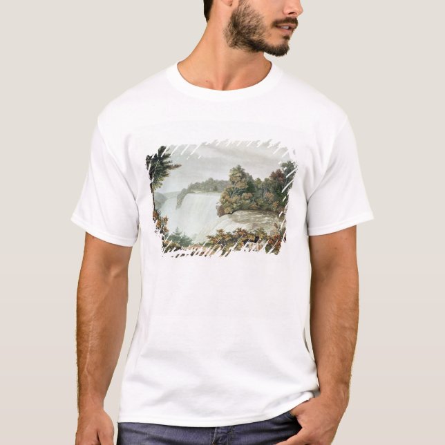 Camiseta Niagara Falls, da ilha da cabra (Frente)