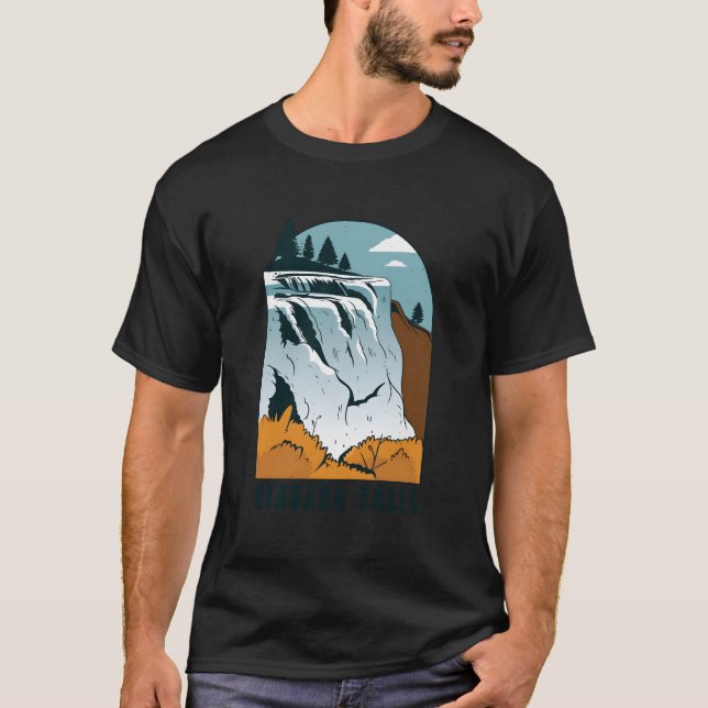 Camiseta Niagara Falls Nature For Youth And (Frente)