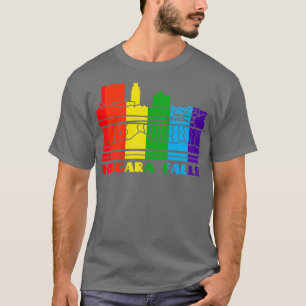 Camiseta Niagara Falls Pride Niagara Cai LGBT Gift LGBTQ