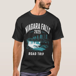 Camiseta Niagara Falls Road Trip 2025 Family Trip Friends G