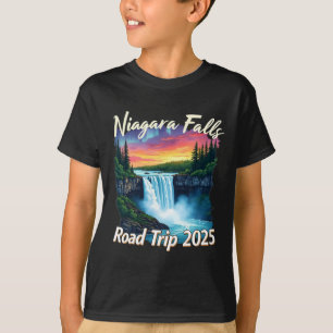Camiseta Niagara Falls Road Trip Family Vacage Men W