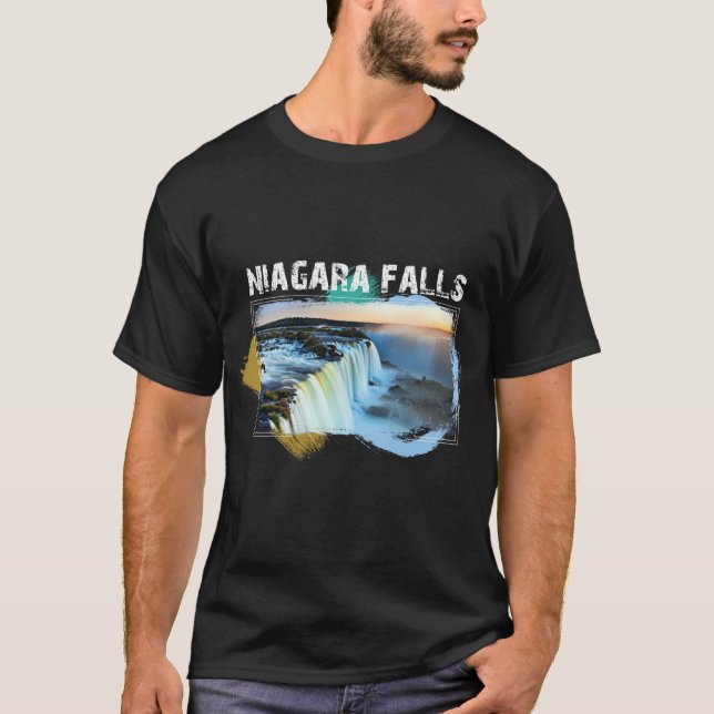 Camiseta Niagara Falls T-Shirt design (Frente)