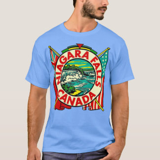 Camiseta Niagara Falls Viagens vintage do Canadá