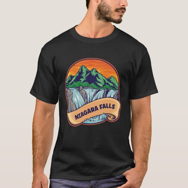 Camiseta Niagara Falls Waterfall Adventure (Frente)
