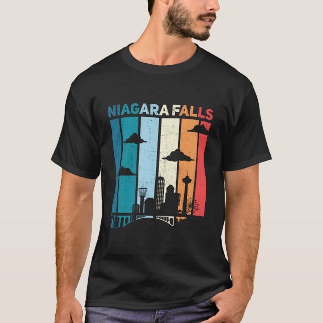 Camiseta Niagara Falls Waterfall Canada Niagara Falls (Frente)