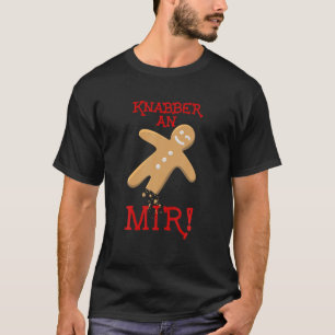 Camiseta Nibble An Me! Gingerbird Man Gingerbird House Sn