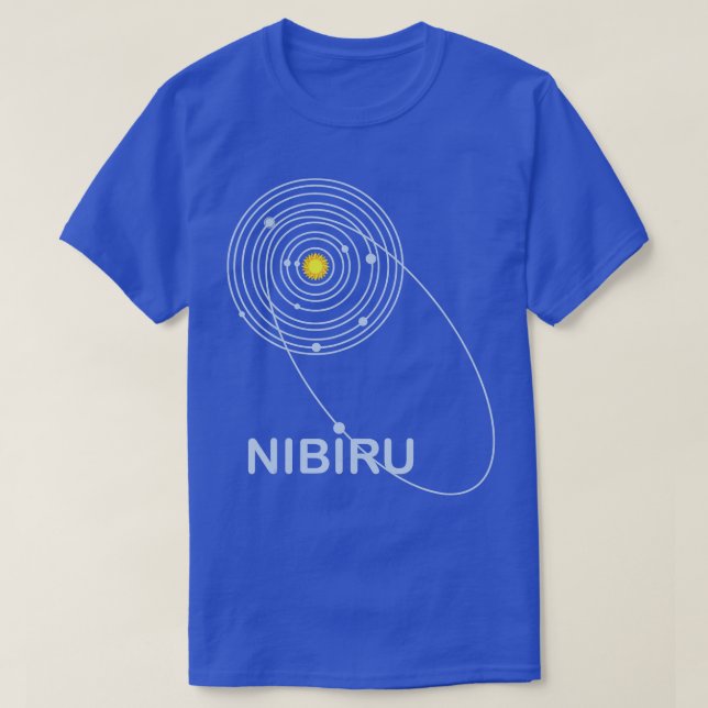 Camiseta Nibiru PlanetX (Frente do Design)