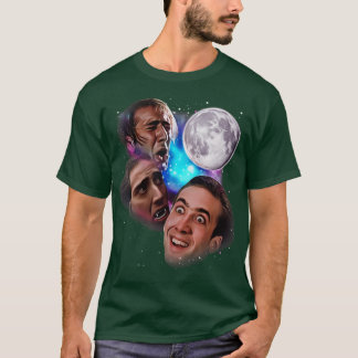 Camiseta Nic Cage Howl na Lua