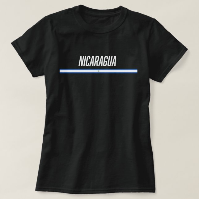 Camiseta Nicarágua (Frente do Design)