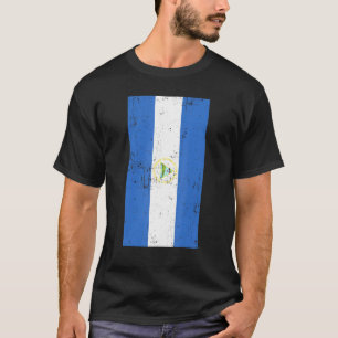 Camiseta Nicarágua, América Central, Manágua, Bandeira em c