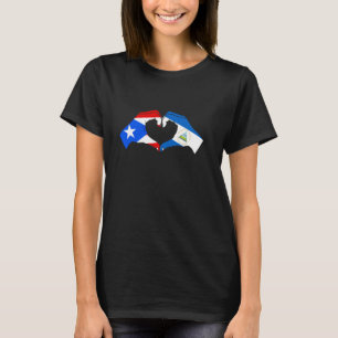 Camiseta Nicarágua Porto Rico Coração Nicarágua Nicarágua F