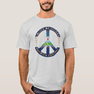 Camiseta Nicarágua Sinalizador de paz Souvenir