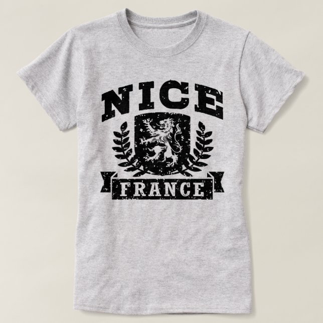 Camiseta Nice França (Frente do Design)
