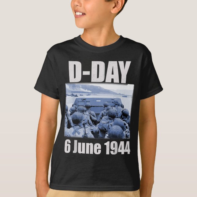 Camiseta Nice Normandia Landings Invasion D Day (Frente)