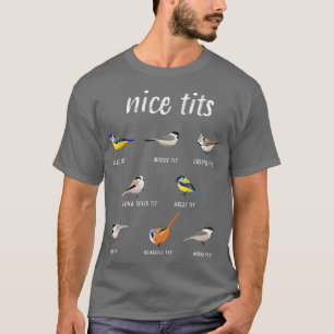 Camiseta Nicetits funny bird watching gift Birder Men Dad