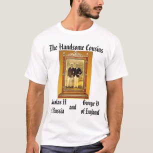 Camiseta Nicholas II e George V