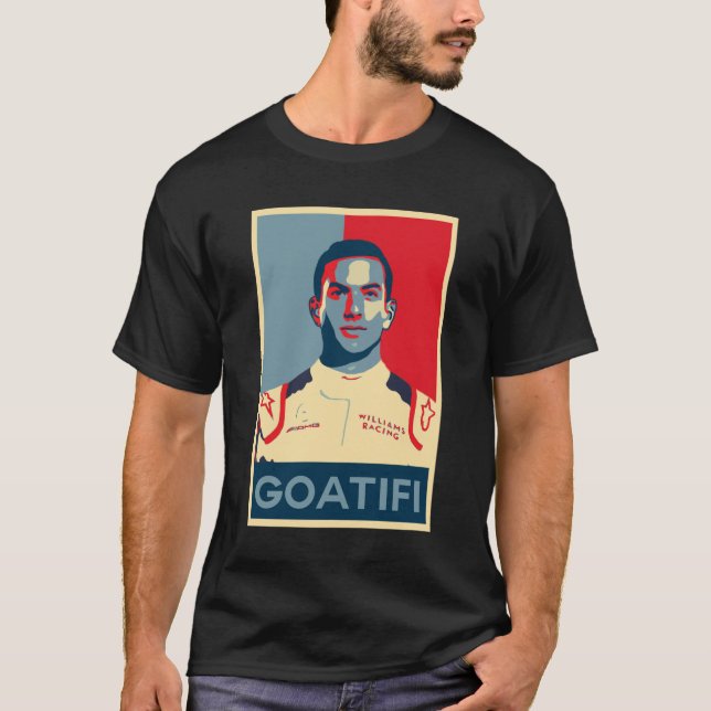 Camiseta Nicholas Latifi Goatifi meme Hope Poster Style278 (Frente)