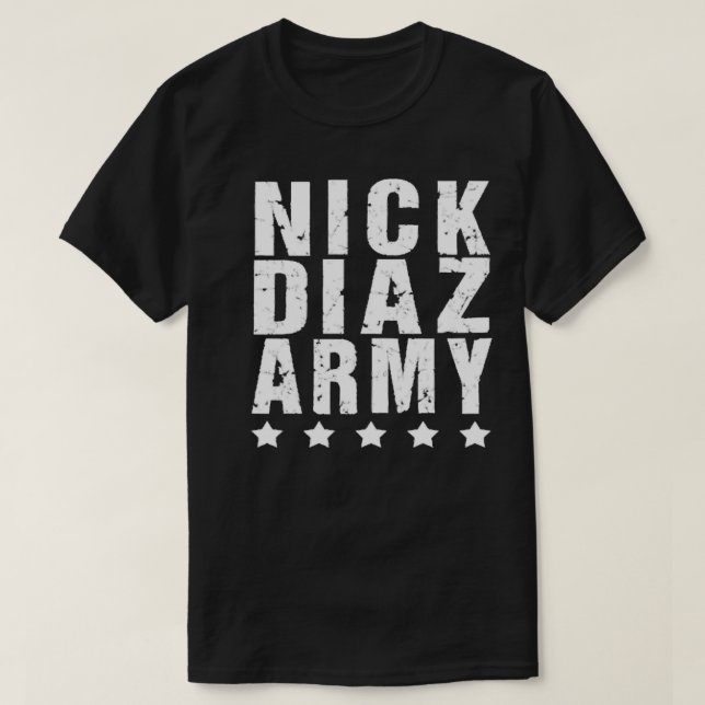 Camiseta NICK DIAZ    ARMYDIAZ BROTHERS Classic T Shirt (Frente do Design)