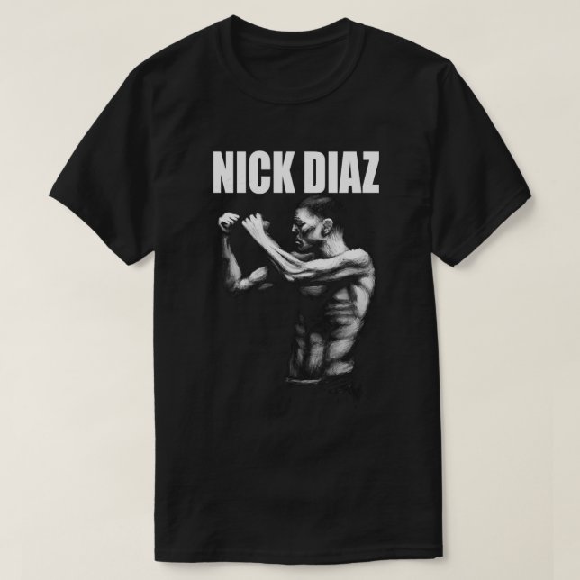 Camiseta Nick Diaz Essential T Shirt (Frente do Design)