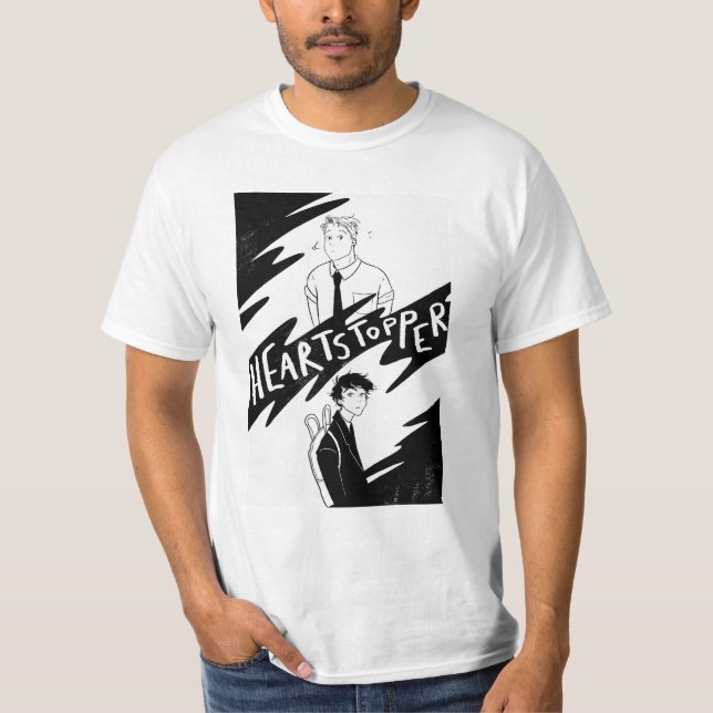 Camiseta Nick e Charlie Heartstopper Sweater (Frente)