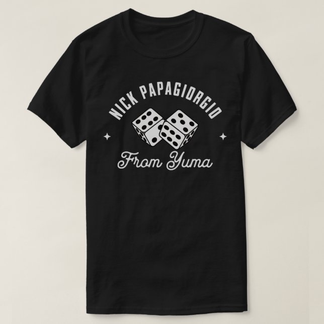 Camiseta Nick Papagiorgio, da Yuma TShirt (Frente do Design)