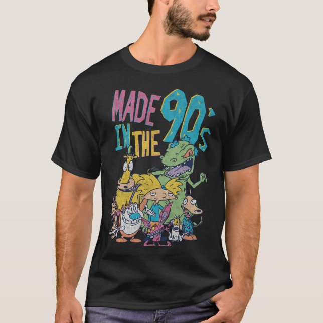 Camiseta Nick Rewind Completo Da Década De 90 Feito Nos Ano (Frente)
