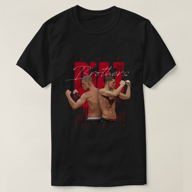 Camiseta Nick x Nate Diaz   (Frente do Design)