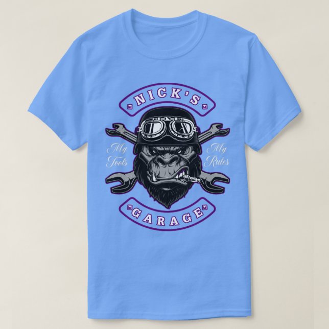 Camiseta Nicks Garage Personalizado Gift1 (Frente do Design)