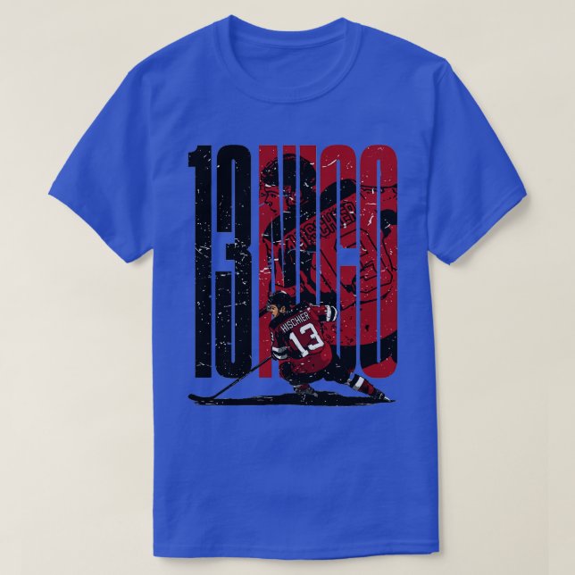 Camiseta Nico Hischier New Jersey Stretch 1 (Frente do Design)