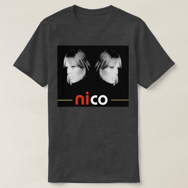 Camiseta Nico Preto (Frente do Design)