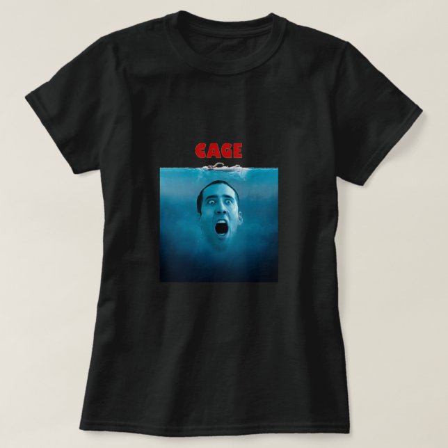 Camiseta Nicolas Cage (Frente do Design)