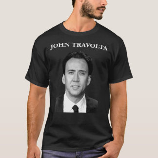 Camiseta Nicolas Cage John Travolta encarando Men&x27;s Wom