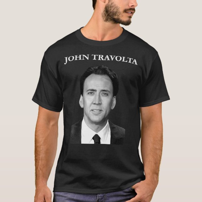 Camiseta Nicolas Cage John Travolta Face Off Men&x27;s Wome (Frente)