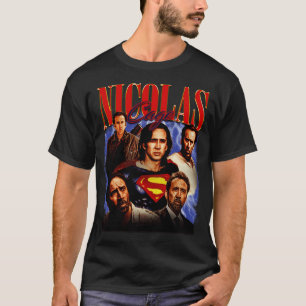 Camiseta Nicolas Cage Multiverso Papéis Icônicos Mashup