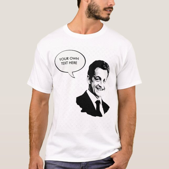 Camiseta Nicolas Sarkozy (Frente)