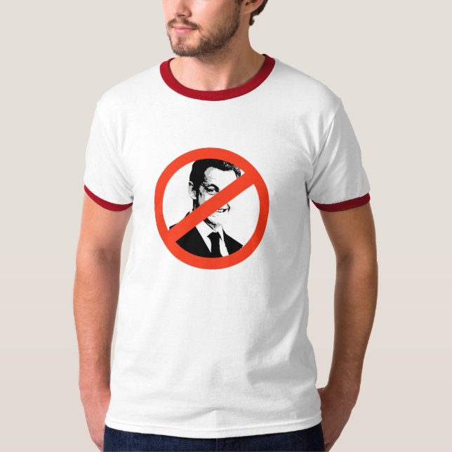 Camiseta Nicolas Sarkozy (Frente)