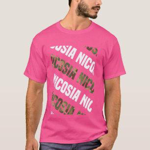 Camiseta Nicosia Camo - Camouflage Verde