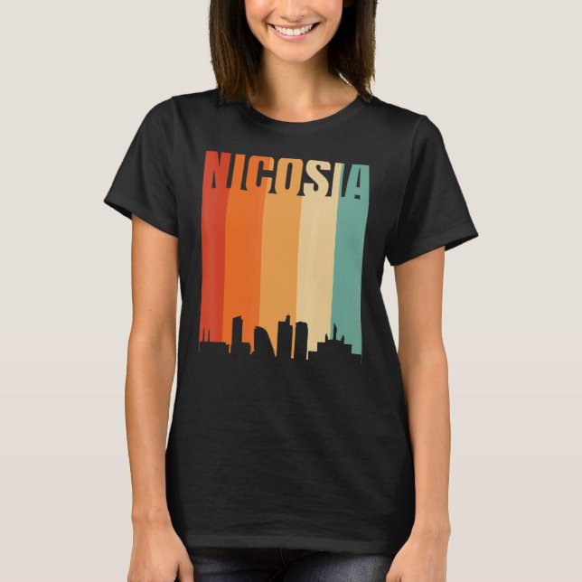 Camiseta Nicosia Skyline (Frente)