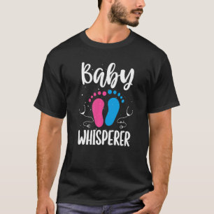 Camiseta Nicu Enfermeira Bebê Whisperer Enfermeiro Neonatal