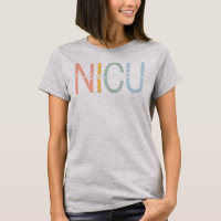 NICU Enfermeira ICU Neonatal Boho Rainbow Team Tin