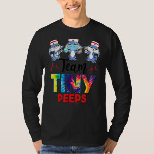 Camiseta Nicu Picu L&d Enfermeira Dia da Páscoa Estetoscópi