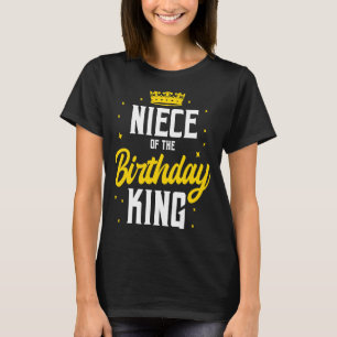 Camiseta Niece do Celebrador do Blog do Partido Rei Anivers