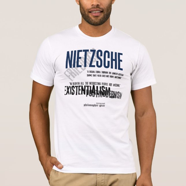 CAMISETA NIETZSCHE (Frente)