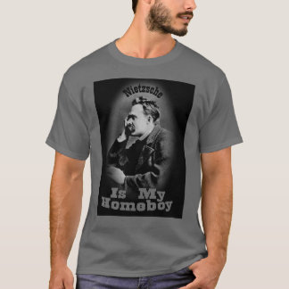 Camiseta Nietzsche é meu ficar em casa
