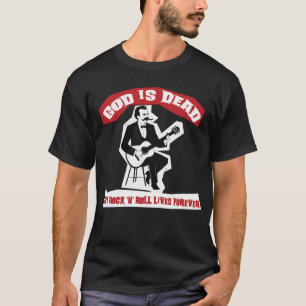 Camiseta Nietzsche Guitar God Is Morto