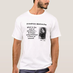 Camiseta Nietzsche, já não humilhado