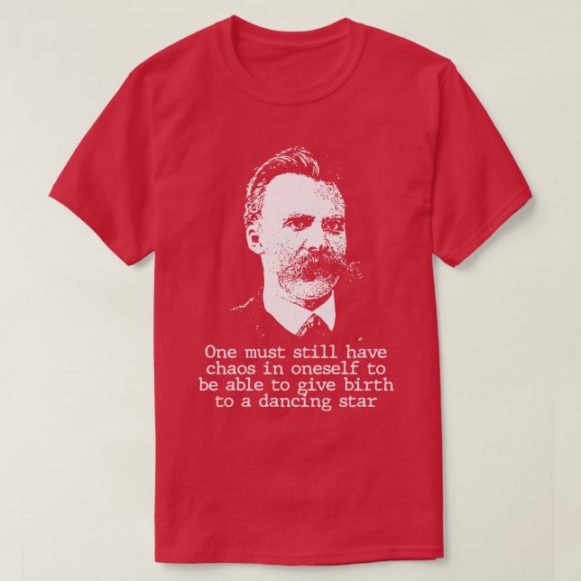 Camiseta Nietzsche Meme Nietzsche (Frente do Design)