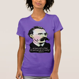 Camiseta Nietzsche - realidade da arte v.