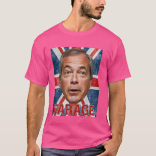 Camiseta Nigel Farage - Advogado britânico do Brexit, Líder